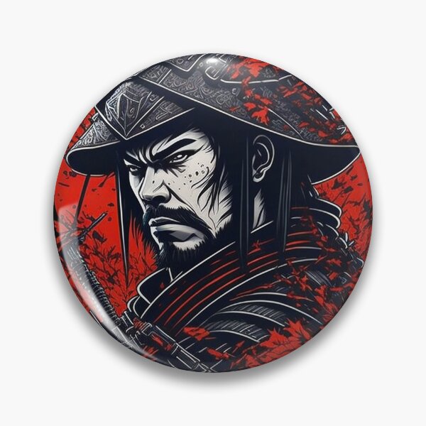Item preview, samurai illustration vector and typography designed and sold by Artificial001.