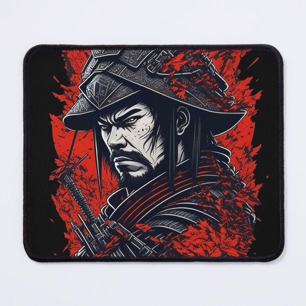 Item preview, samurai illustration vector and typography designed and sold by Artificial001.
