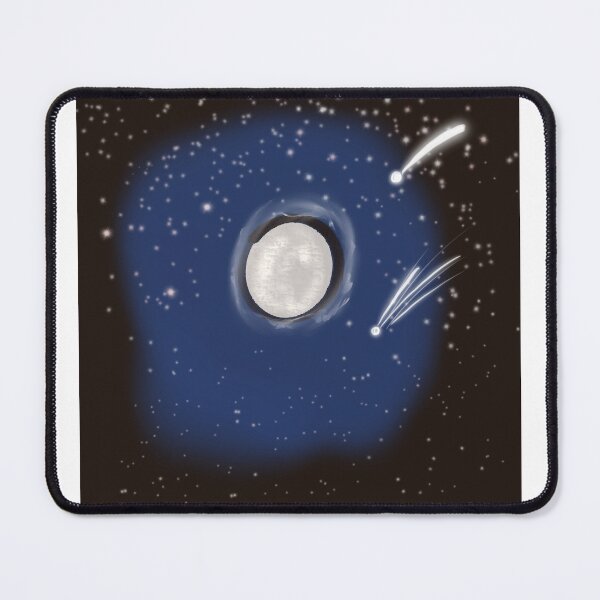 Item preview, Moon Asteroids Outer Space designed and sold by cosmyk.