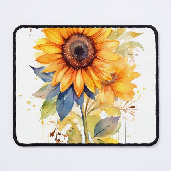 Item preview, Helindra - Sunflowers Watercolor (4/4) designed and sold by sabantha.
