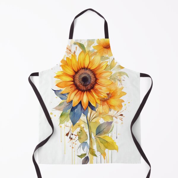 Item preview, Helindra - Sunflowers Watercolor (4/4) designed and sold by sabantha.