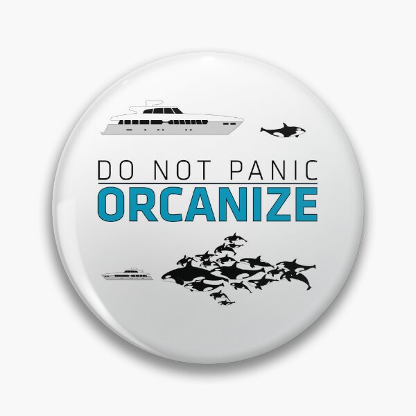 Item preview, Do Not Panic - Orcanize (light) designed and sold by iainhamp.