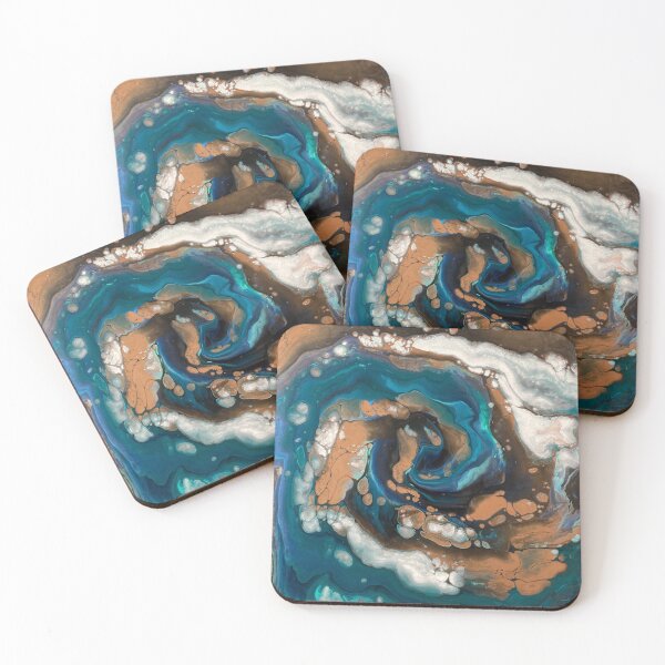 Item preview, Undersea Storm Fluid Art designed and sold by Sarah4Joy.