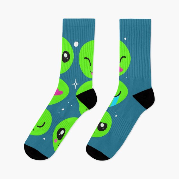 Item preview, Alien Emoji 	 Glow in the Dark 	 Essential 		 designed and sold by ughwojozdy13.