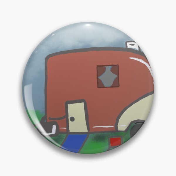 Item preview, Camping Trailer Parked Outside designed and sold by cosmyk.