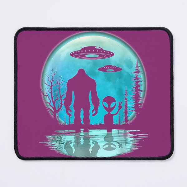 Item preview, Alien And Bigfoot   	 designed and sold by epobibuc17.