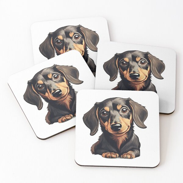 Item preview, Cute Dachshund Illustration designed and sold by StephyCreative.