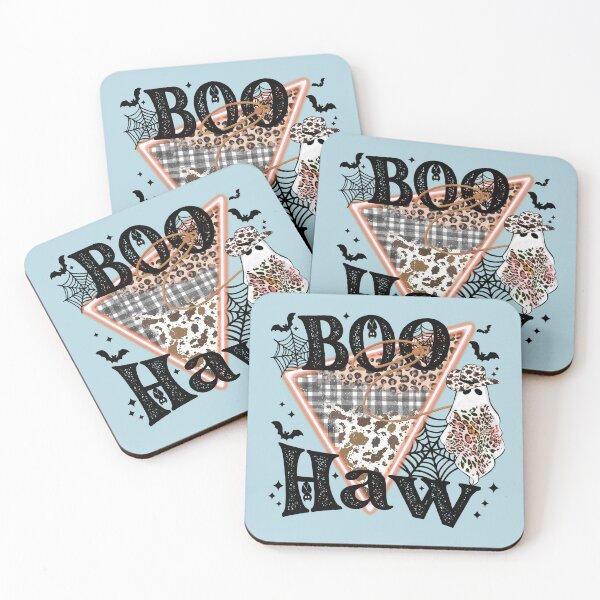 Item preview, Retro Halloween Ghost Boo Western designed and sold by taby2you.