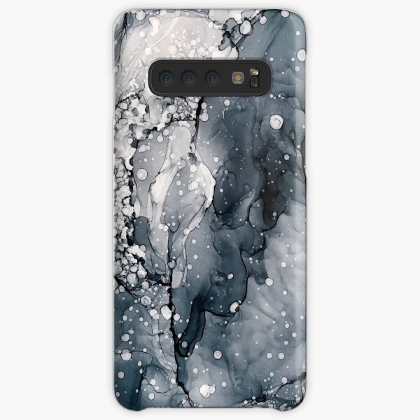 Icy Payne's Grey Abstract Bubble / Snow Painting Samsung Galaxy Snap Case