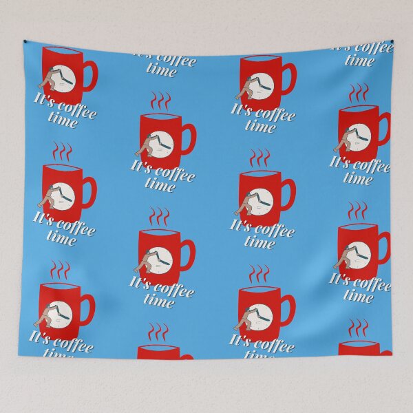 Item preview, It's coffee time, t-shirt designed and sold by NinaCreator.