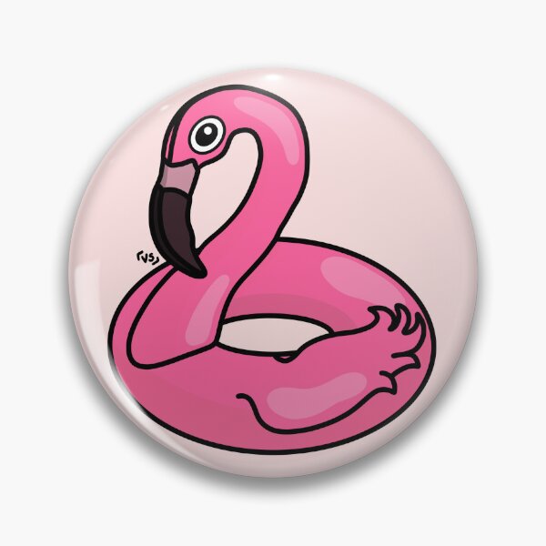 Item preview, Pink Flamingo Kawaii Pool Floatie designed and sold by Nessiknacks0301.