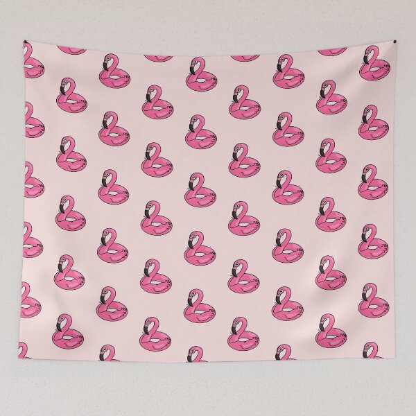Item preview, Pink Flamingo Kawaii Pool Floatie designed and sold by Nessiknacks0301.