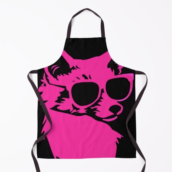 Item preview, Minimalist Cool Fox in Hot Pink - Silhouette designed and sold by pocketart2023.