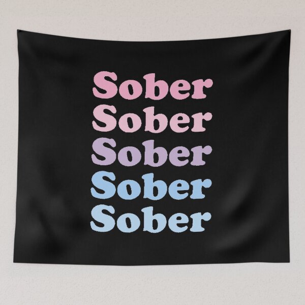Item preview, Sober designed and sold by SoberTeeCo.