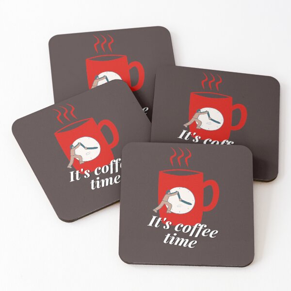 Item preview, It's coffee time, t-shirt designed and sold by NinaCreator.