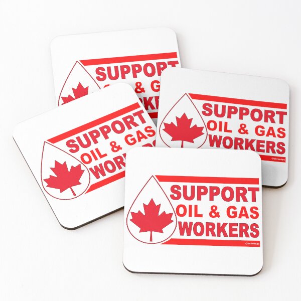 Item preview, Support Canadian Oil Workers; Oil designed and sold by StickerApe.