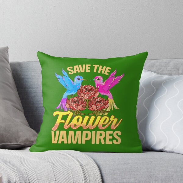 Item preview, Save The Flower Vampires Adorable Hummingbird Pun   	 designed and sold by vwtivwgqh92.