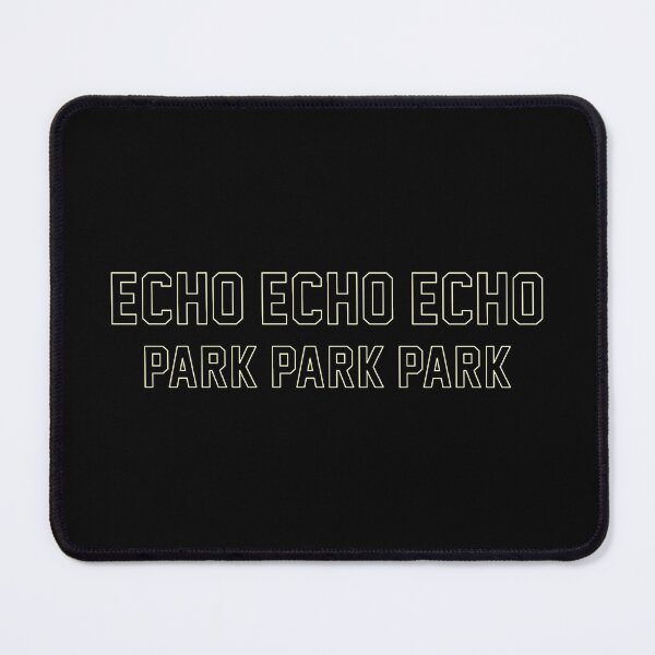 Item preview, Echo Echo Echo Park Park Park / Cream Outline designed and sold by PEK1787.