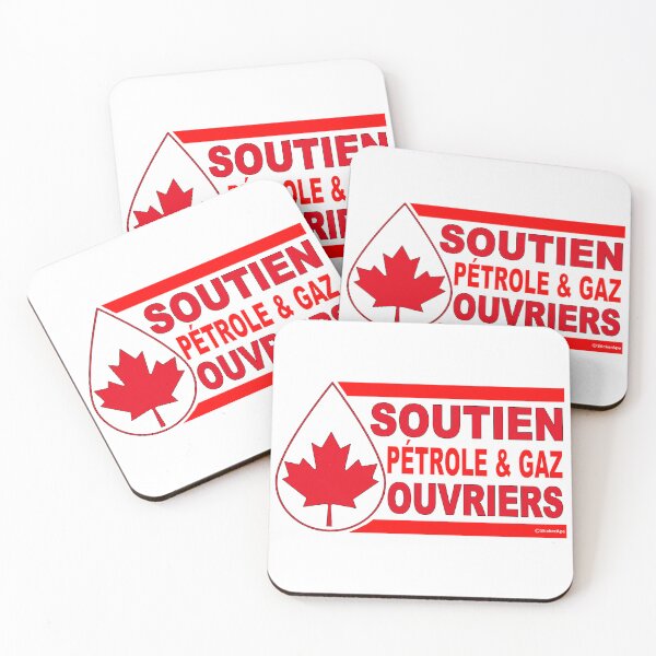 Item preview, Support Canadian Oil Workers; French designed and sold by StickerApe.