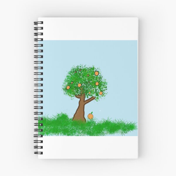Item preview, Orange Tree Bearing Fruit designed and sold by cosmyk.