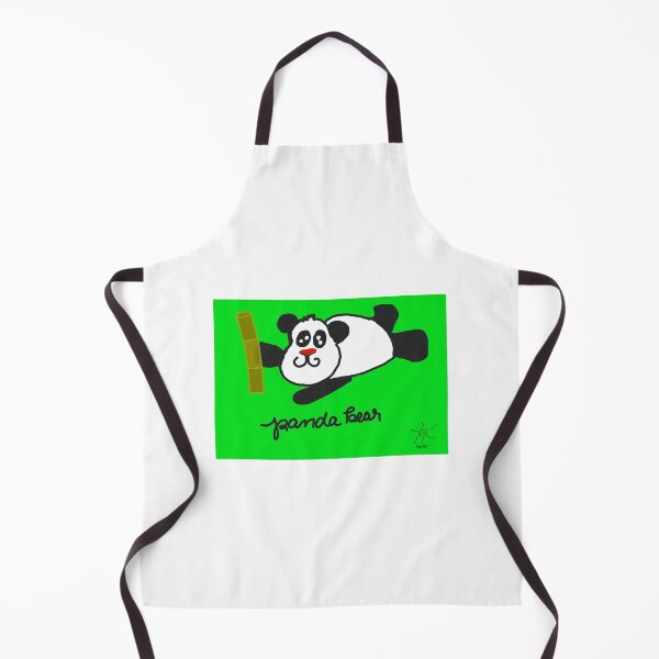 Item preview, Panda Bear Clinging to Bamboo Shoot designed and sold by cosmyk.