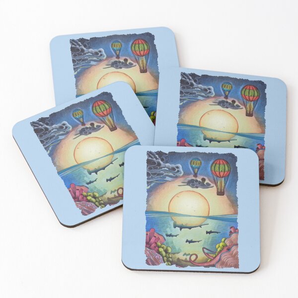 Item preview, Hammerhead Reef Digital Painting designed and sold by Heathermarie321.