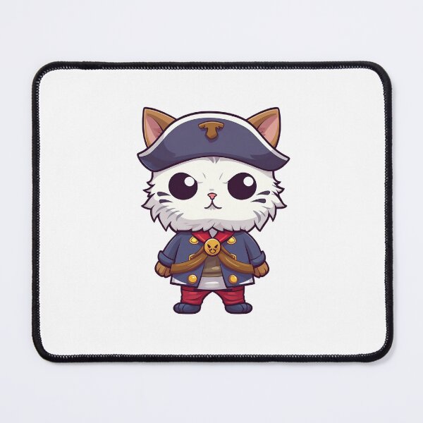 Item preview, Captain Mariner Meowscade the Pirate designed and sold by PinotTeez.