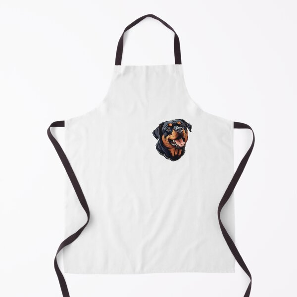 Item preview, Ilustración de un adorable Rottweiler designed and sold by StephyCreative.
