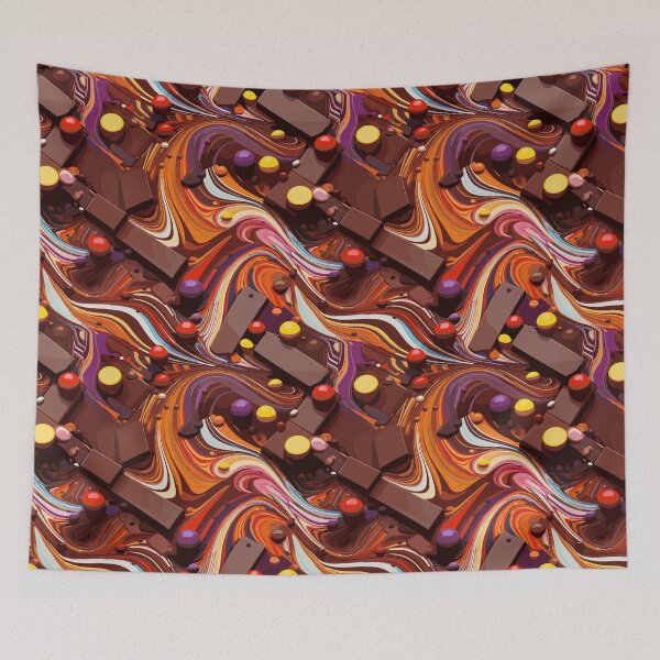 Item preview, CocoDreams: Psychedelic Chocolate Wonderland Design Collection designed and sold by KaonDesign.