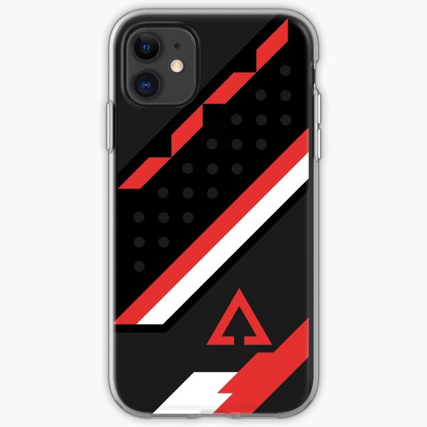 CSGO | Black, red & white iPhone Soft Case
