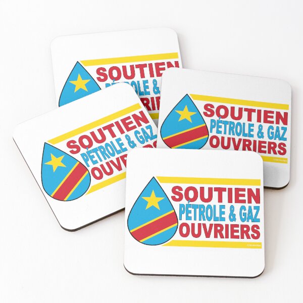 Item preview, Support Congo Oil Workers; French designed and sold by StickerApe.