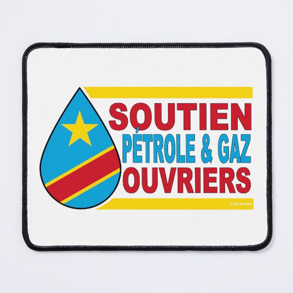 Item preview, Support Congo Oil Workers; French designed and sold by StickerApe.