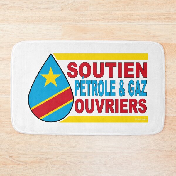 Item preview, Support Congo Oil Workers; French designed and sold by StickerApe.