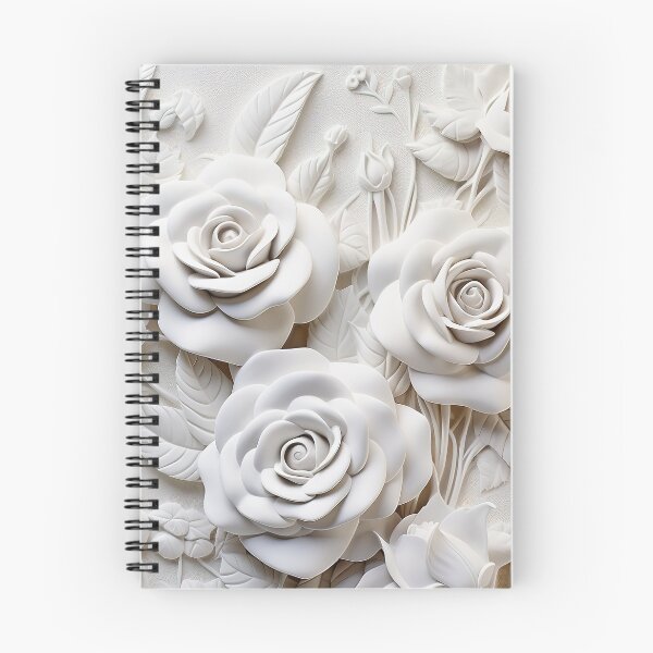 Item preview, Mirada de mármol tallado en marfil blanco de rosas 3d designed and sold by Inktown.