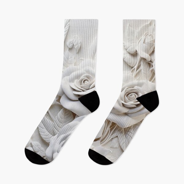 Item preview, 3d roses white ivory carved marble  look  designed and sold by Inktown.