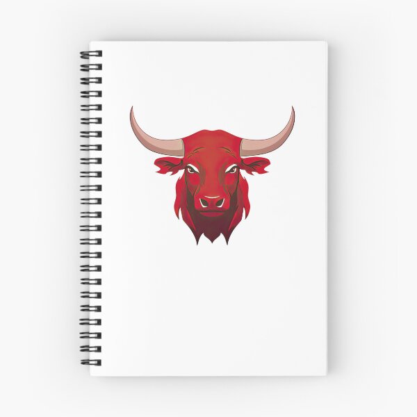 Item preview, red buffalo face designed and sold by normal-design.