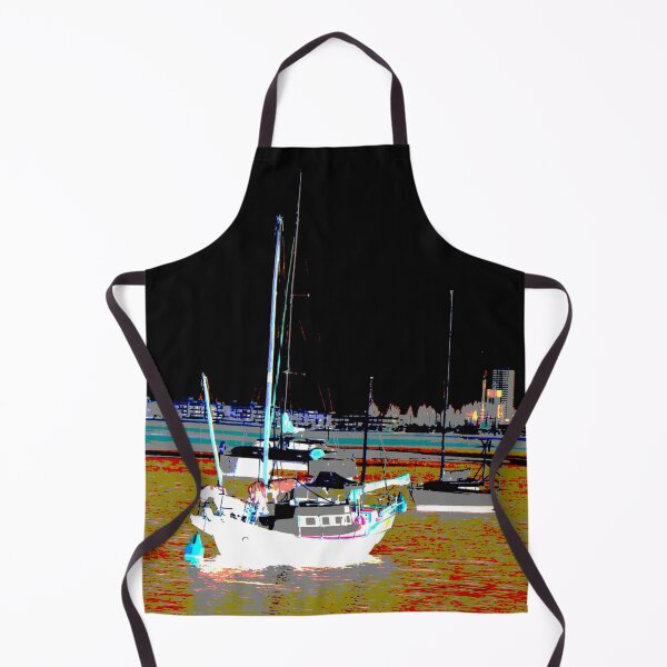 Item preview, Boats at Anchor in Southport Queensland! designed and sold by Mickangelhere.