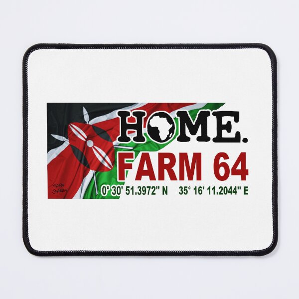 Item preview, Home Kenya; Eldoret; Farm 64 designed and sold by StickerApe.