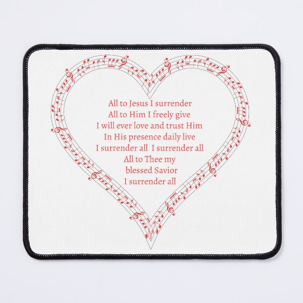 Item preview, All to Jesus I surrender Hymn designed and sold by jutaylor.