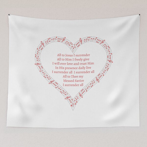 Item preview, All to Jesus I surrender Hymn designed and sold by jutaylor.