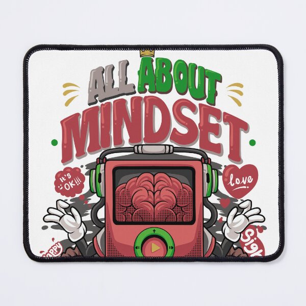 Item preview, All About Mindset designed and sold by momon artwork.