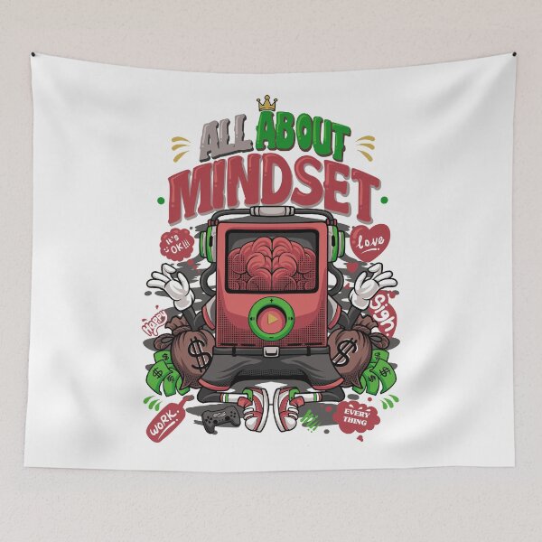 Item preview, All About Mindset designed and sold by momon artwork.