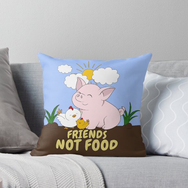 Artikel-Vorschau von Friends Not Food - Süßes Schwein und Huhn, designt und verkauft von ValentinaHramov.
