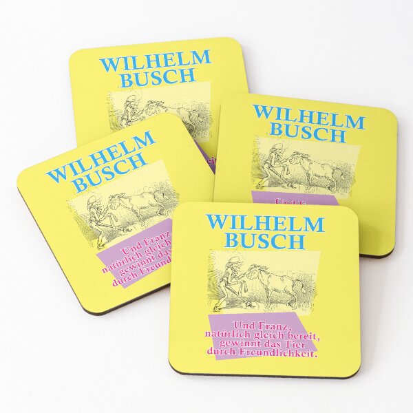 Item preview, Wilhelm Busch, Alphabet, Donkey designed and sold by Mauswohn.