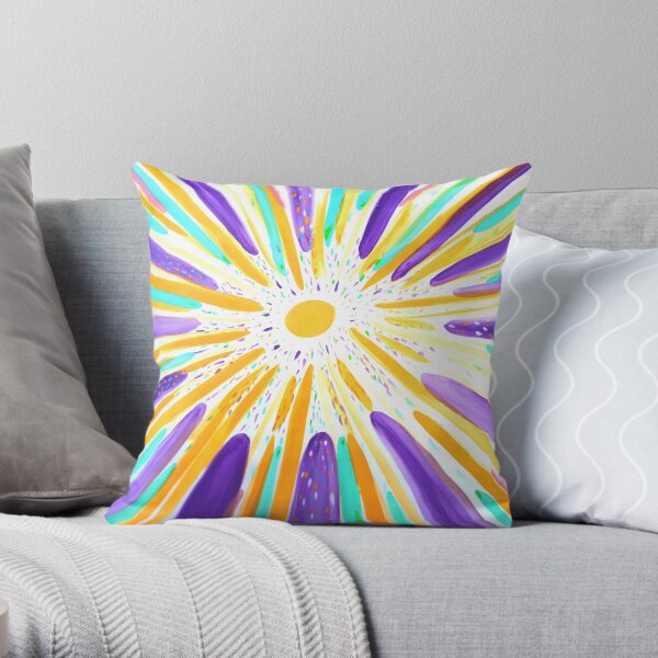 Peinture intuitive #2 Coussin