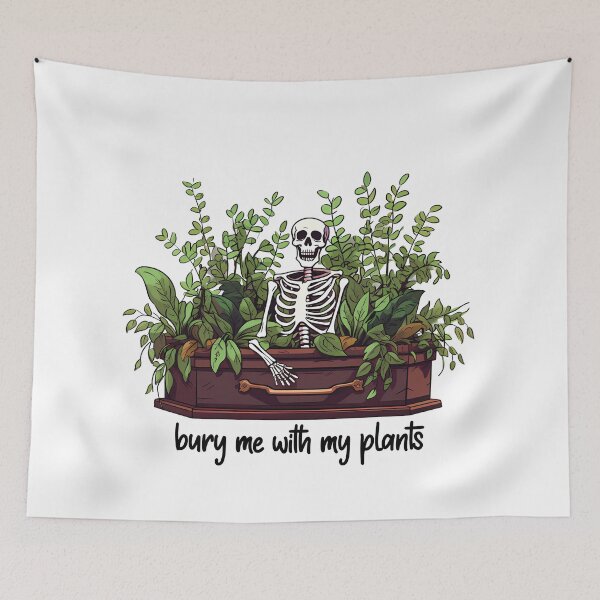 Item preview, Bury me with my plants designed and sold by Ashi17.