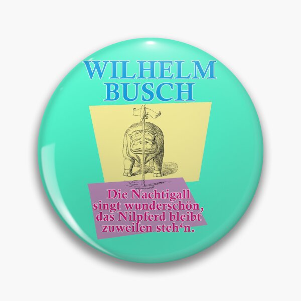 Item preview, Wilhelm Busch, funny alphabet, nightingale, hippopotamus designed and sold by Mauswohn.