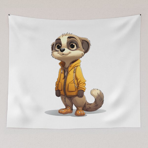 Item preview, Meerkat Adventures in the Cartoon World designed and sold by Cr-AI-tive.