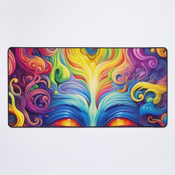 Item preview, Colorful Psychedelic Art designed and sold by WeirdStation.
