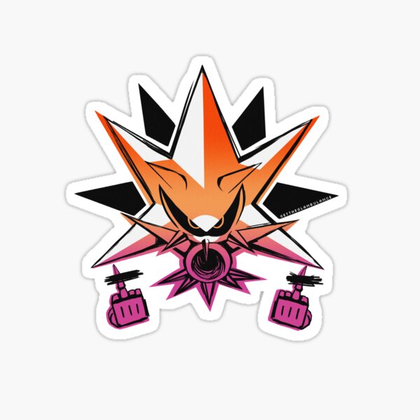 neo metal sonic art Sticker for Sale by danielroy4